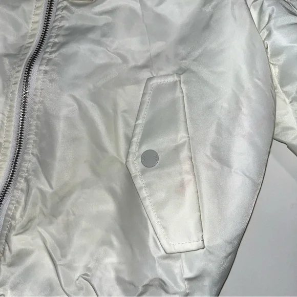 Cream white bomber jacket - Picture 6 of 10